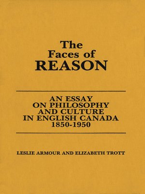 cover image of The Faces of Reason